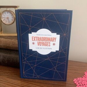 Louis Vuitton Navy Blue Geometric Design Book
